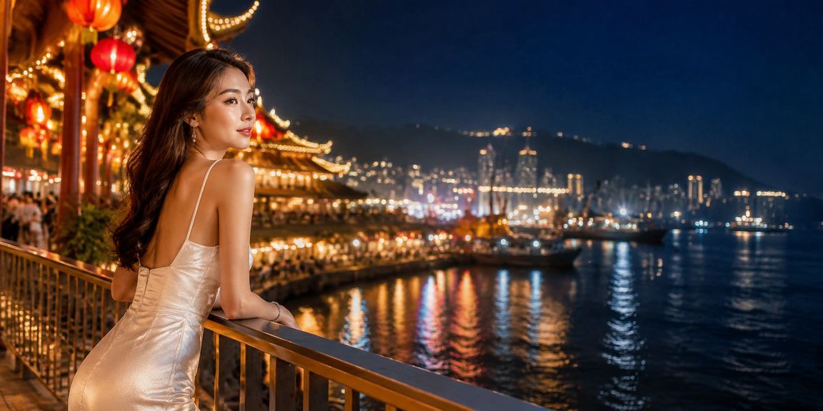 Cảnh đêm Sài Gòn với người chơi trên nền tảng 2010
